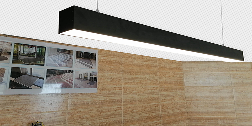 نور خطی  لوستری 60*90 مشکی