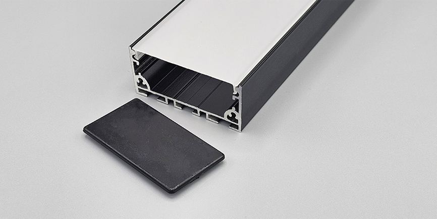 نور خطی 5 سانتی بدون لبه مشکی