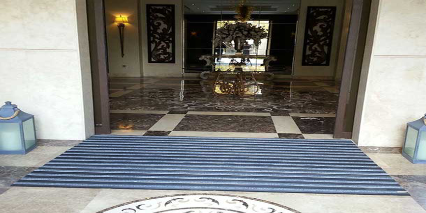 پادری آلومینیومی  یک سانتی لاستیک و موکت ـ کد: 450 