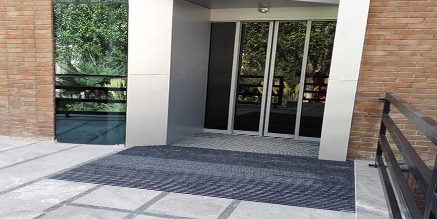 کفپوش الومینیومی دوسانتی تردد بسیار بالا ـ کد: 500