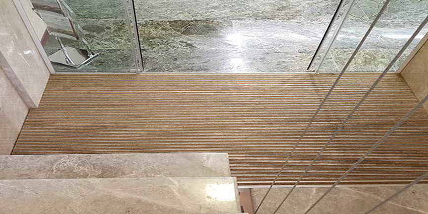 کفپوش الومینیومی دوسانتی تردد بسیار بالا ـ کد: 500