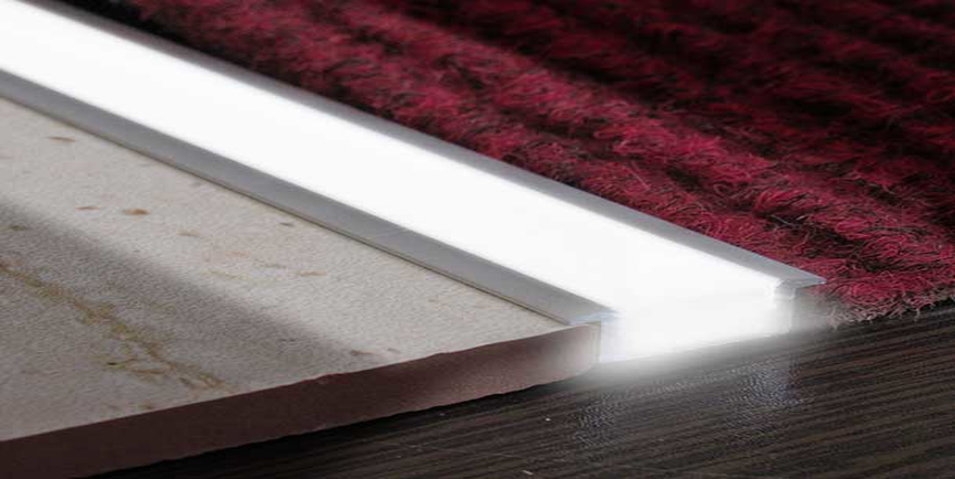 پروفیل LED با ضخامت 1 سانتی متر ـ کد: L20