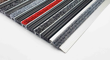 کفپوش آلومینیوم دو سانتی لاستیک و موکت ـ کد: 350 